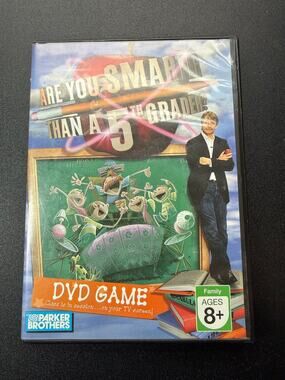 Are You Smarter Than a 5th Grader DVD Game Hasbro Trivia Family Night